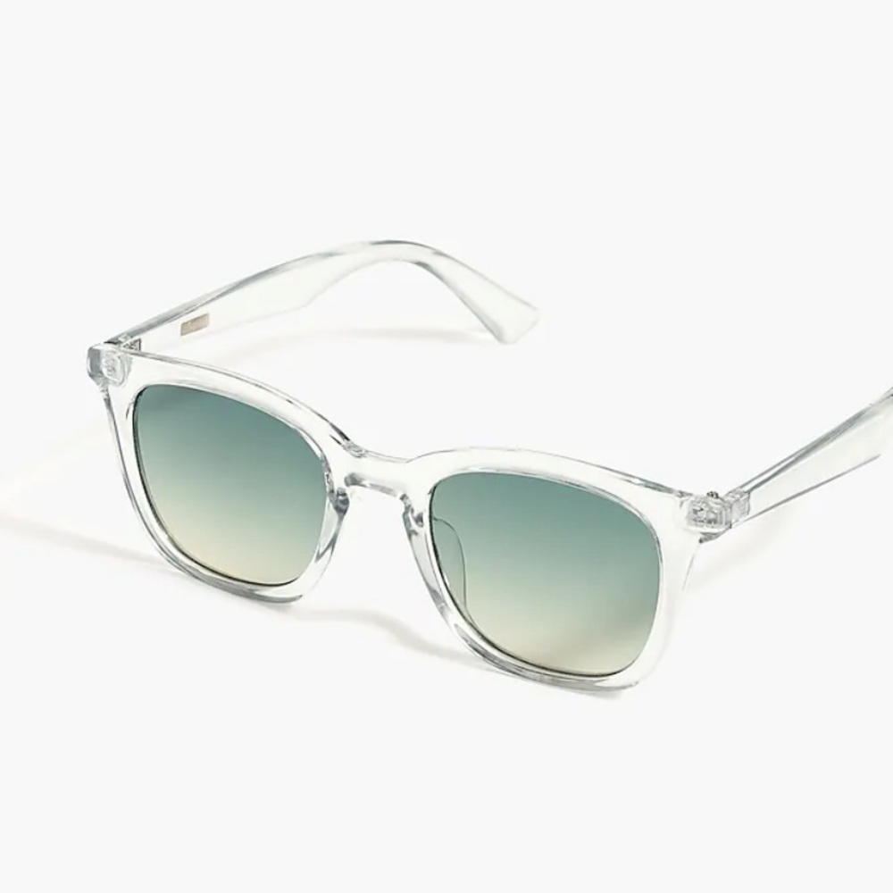 J Crew Clear Square Frame Glasses
